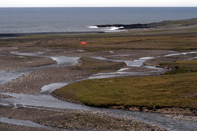 Our camp in the land of Mordor east of Höfn