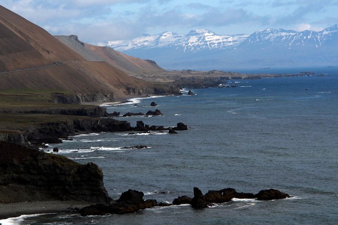 The coast along the way to Djupivogur that reminded us of Cape Breton Island