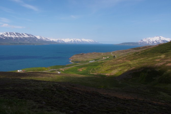 Looking north to the head of Eyjafjrdur