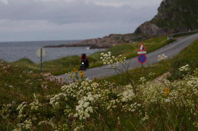 South along route 976 from Andenes to Stave.