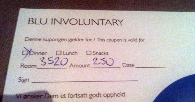 Our Involuntary vouchers.