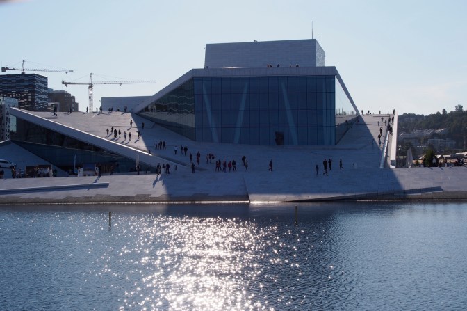 The Opera House in downtown Oslo.