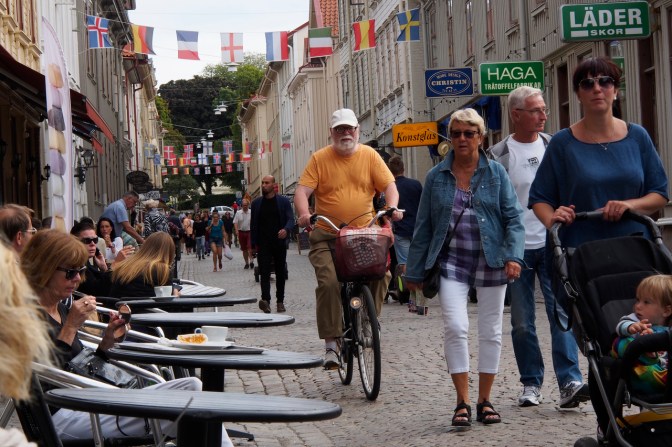 The Haga neighbourhood of Göteborg.