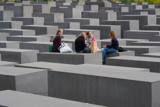 Memorial to the murdered Jews of Europe in Berlin. http://www.holocaust-mahnmal.de/en