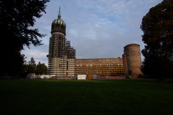 The cathedral in Wittenberg.