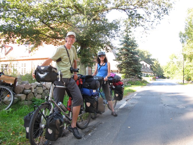 Jan and Paul on the road outside of Rostock. (picture courtesy of Frank Schlößer of Das is Rostock.DE)