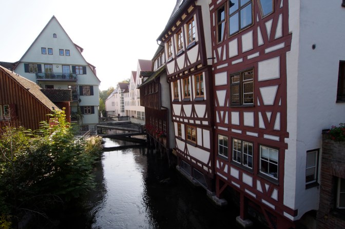 Ulm architecture in the old city.