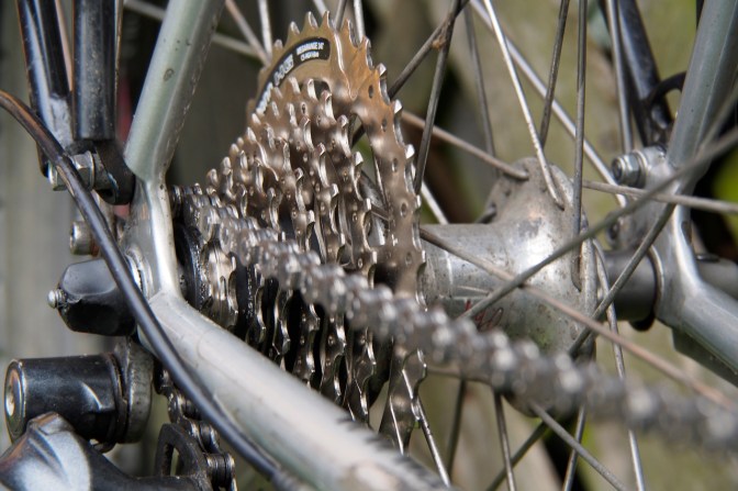 New cassette and chain.