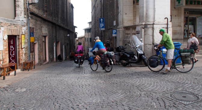 Leaving Urbino.