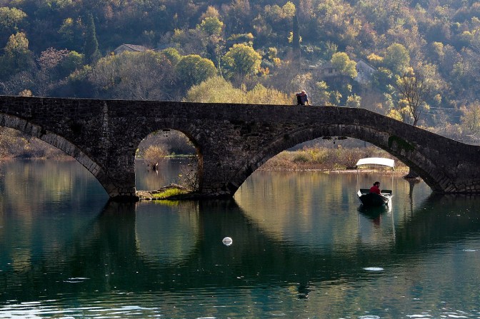 Old stone bridge in Reijka Crnojevića.