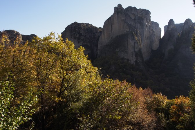 Fall colours at Meteorea.