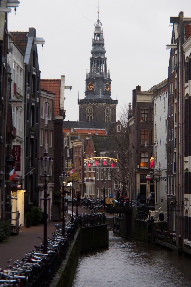 The Oude Kerk in Amsterdam.