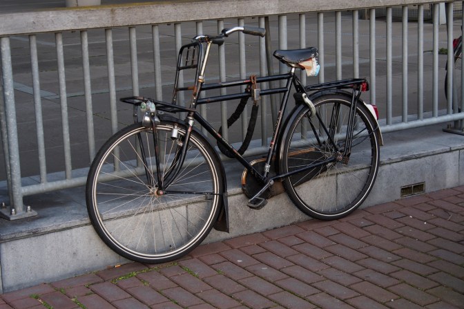 An older model of work bike.