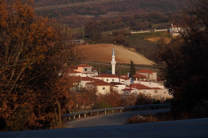 Muslim village in eastern Greece.