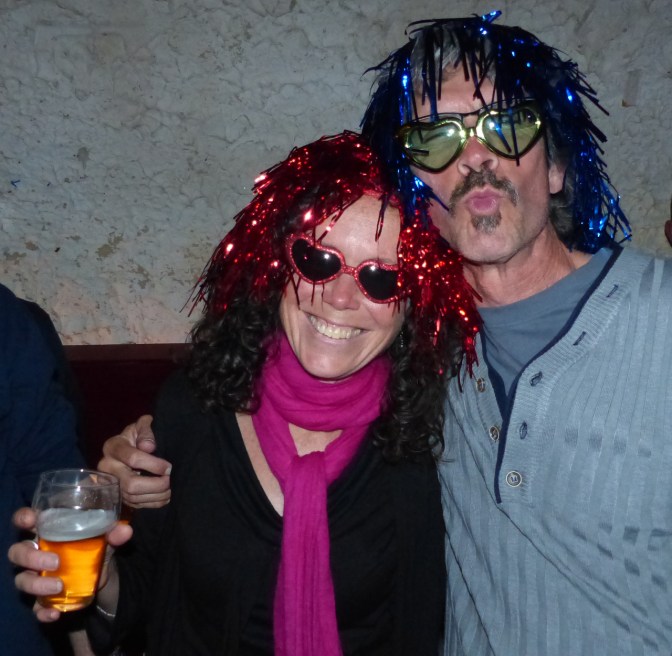 Jan and I at the after party where we may have had a few drinks.