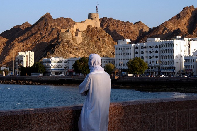 The waterfront in Muttrah.