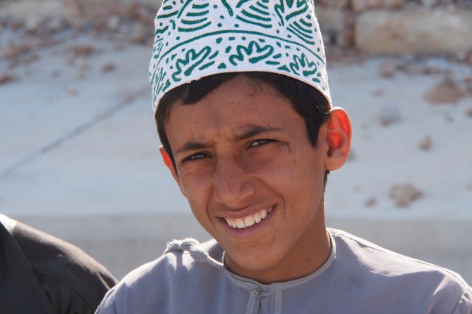 A boy I met on the road to Sur.