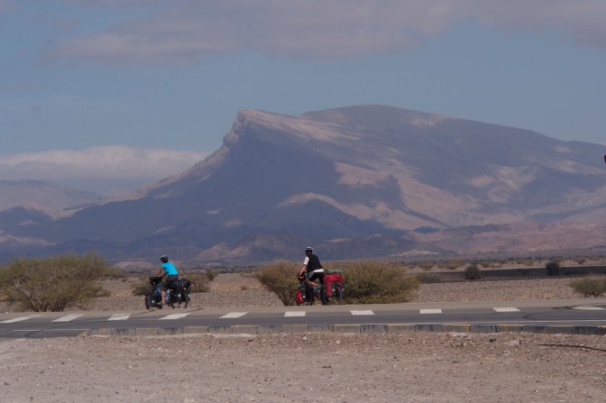 Cycling east to Al-Hawiyah.