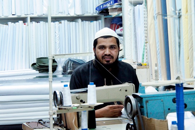 Tailor in Nizwa.