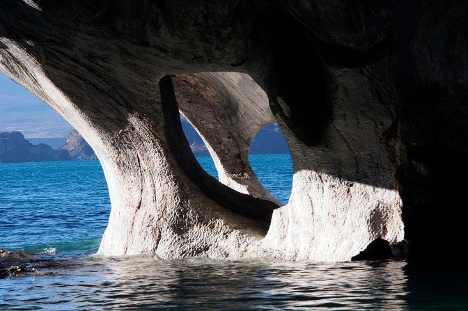 Marble caves on Lago General Carrera.