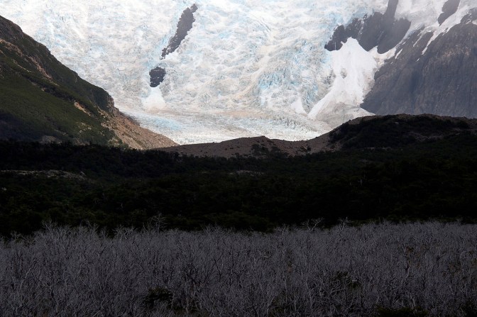 Glaciar Grande near De Agostini camp.