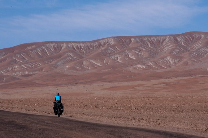 Slowly climbing to the pass.