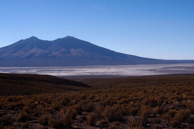 First view of the Salar south of San Juan.