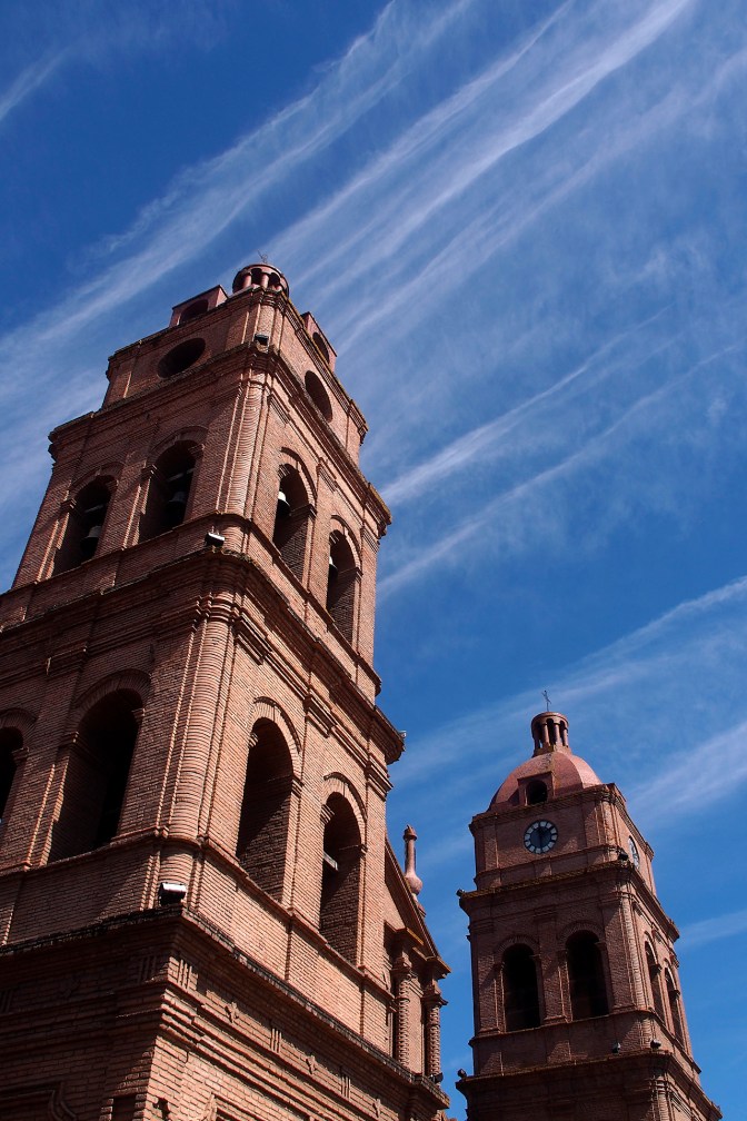 Santa Cruz Cathedral on Plaza 24 de Septembre.