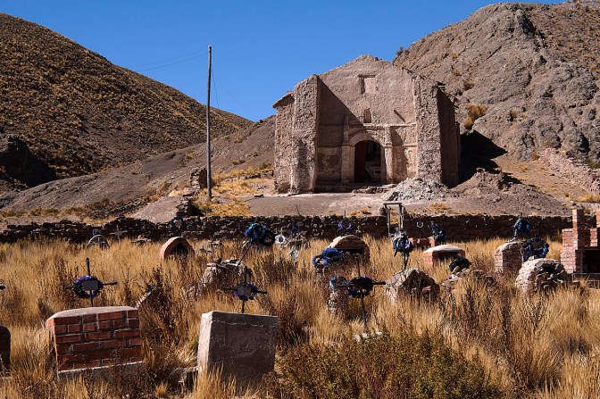 Adobe church in Leque Palca dating back to 1600.