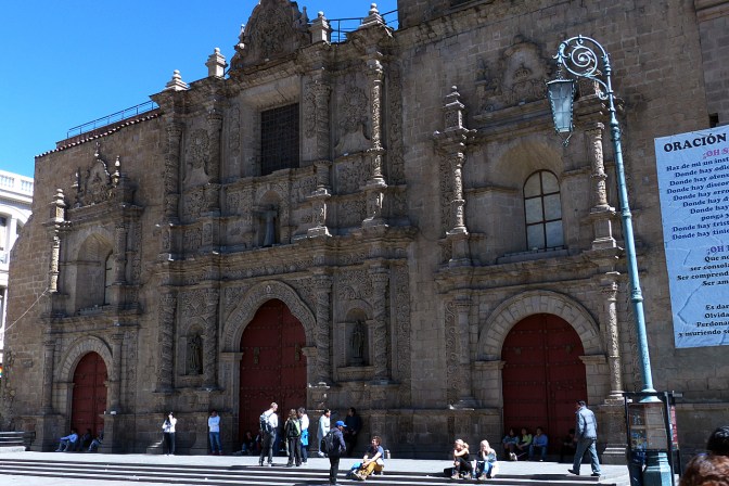 Iglesia San Fransisco built in 1549.