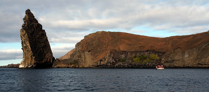 Pinnacle Rock on Bartolomé Island.