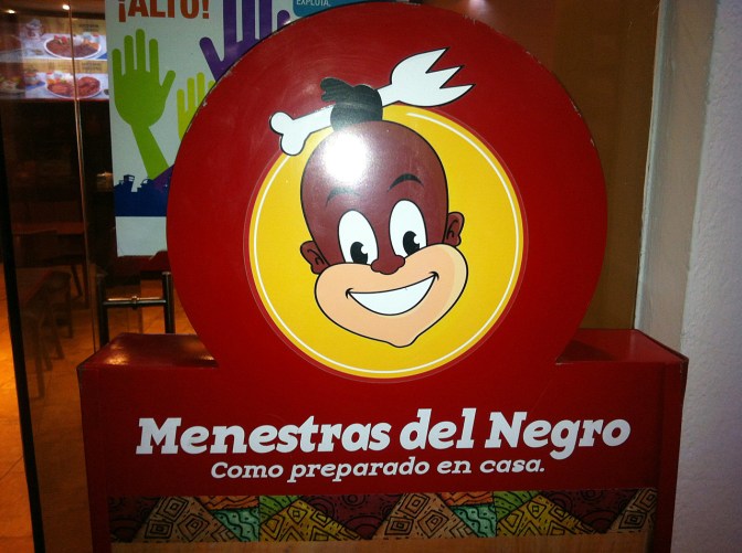 A popular fast food restaurant in Quito's Plaza Grande.