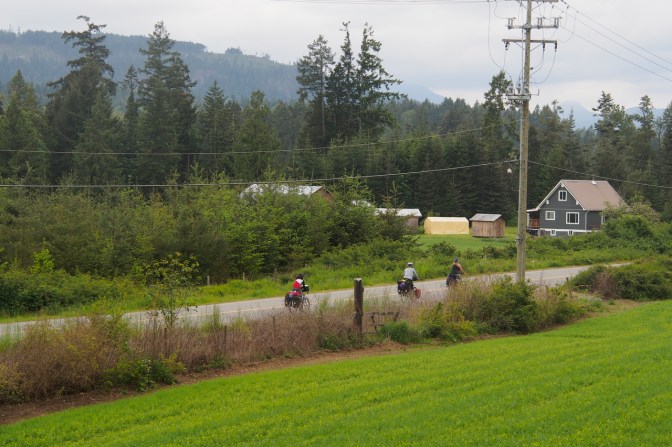The country side north of Duncan.