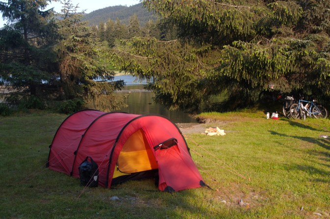 Port Renfrew camp site.