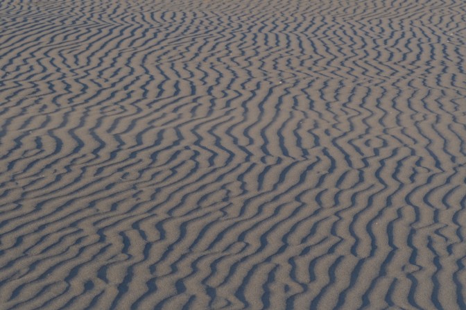 Wind pattern on Grayland Beach.