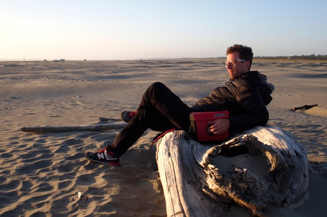 Christoph taking it all in.