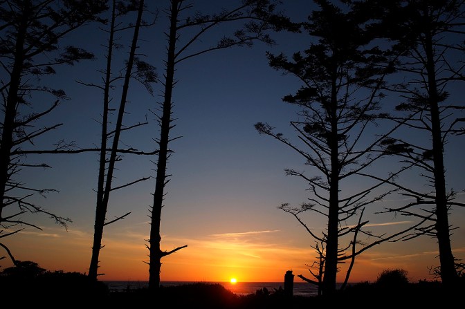 Cape Lookout sunset.