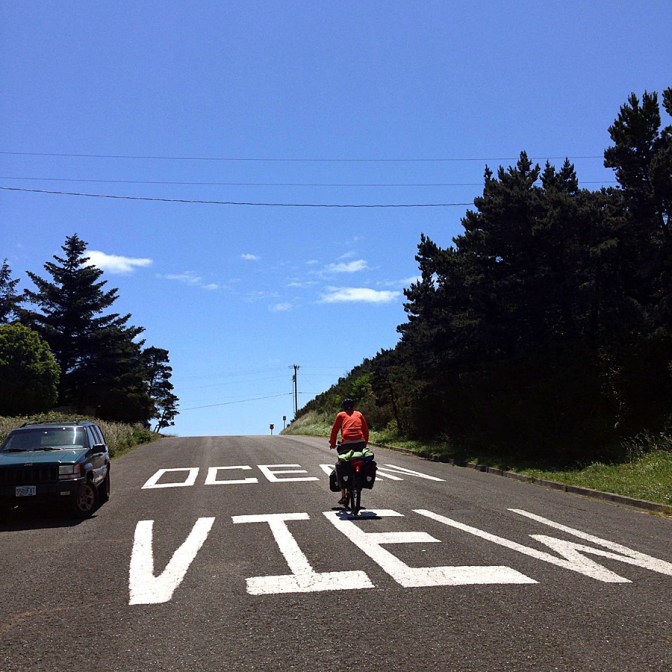Be brave and follow the signs. (photo by Christoph Hhmann)