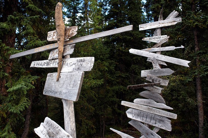 I get the feeling people have spent a lot of time at this camp site.