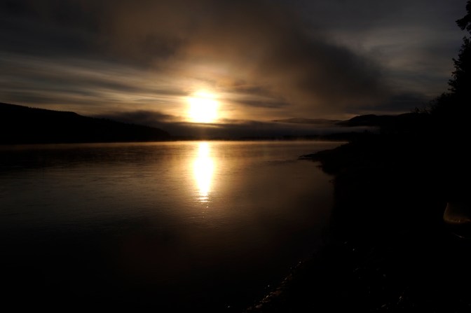 Another gloriously drawn-out sunset.